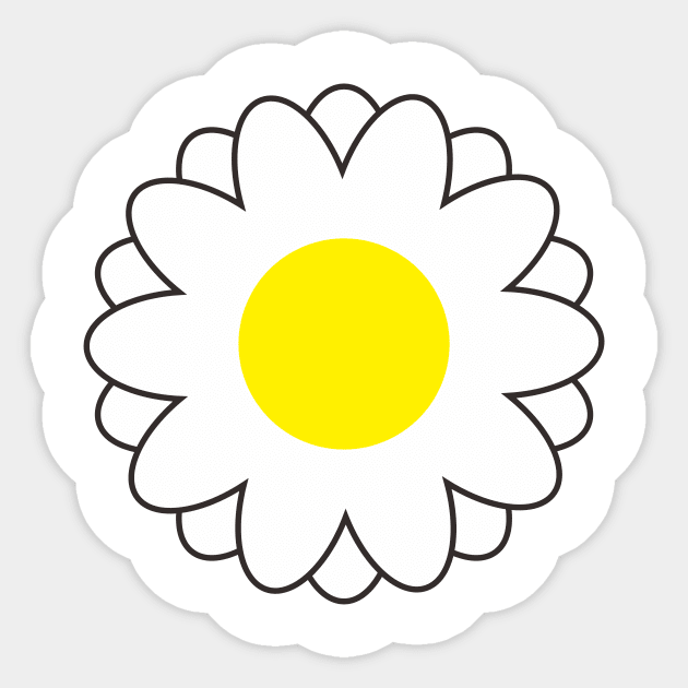 Daisy Sticker by Faishal Wira